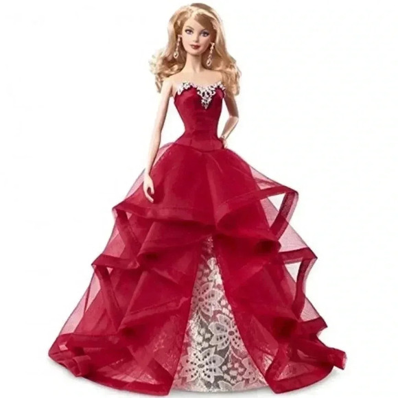 Collectible 2015 Holiday Barbie - Picture 2 of 7